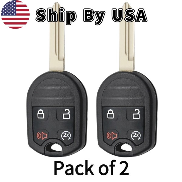 Ford Lincoln 4-Button Remote Head Key (315 MHz) - High-Security Aftermarket